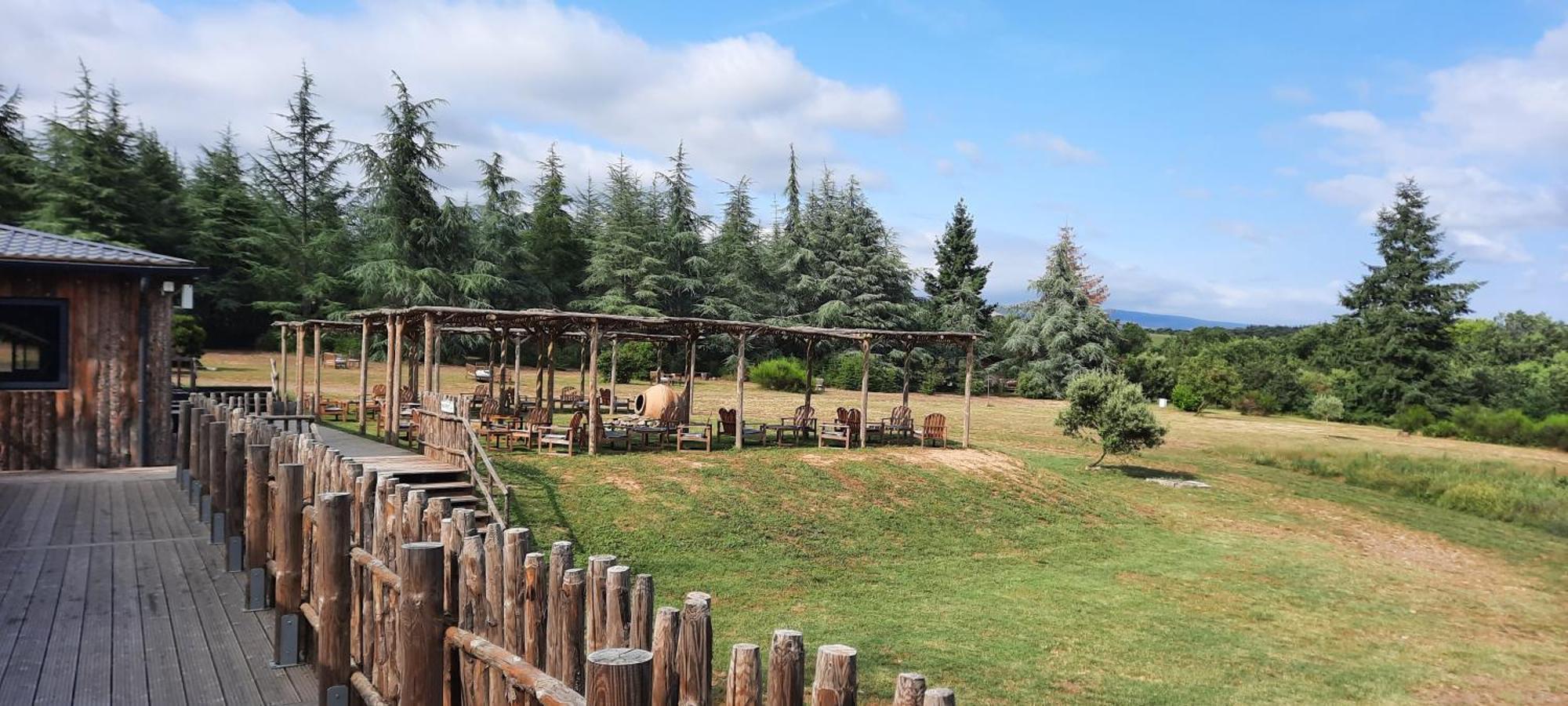 Domaine De La Vitarelle Glamping Villaniere ภายนอก รูปภาพ